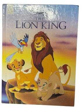 Disney's Classic Storybook 1994 The Lion King Hardcover Book Mouse Works